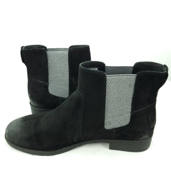 Vionic Alana Suede Comfort Ankle Boot with Arch Support 8.5 Black - Picture 11 of 12